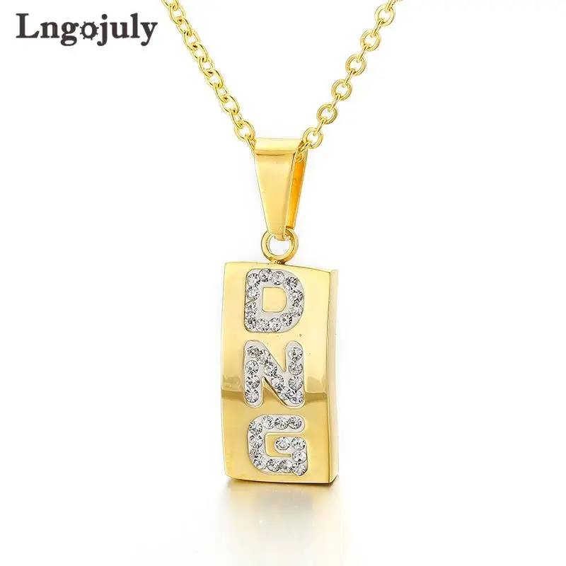 

Ожерелье с подвеской из титановой стали для женщин и девушек