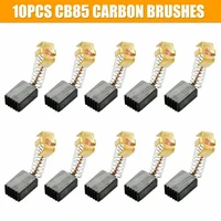 10pcs carbon brushes angle grinder electric hammer woodworking power tools parts wood cutter for mkt cb303 cb459 cb325 cb419