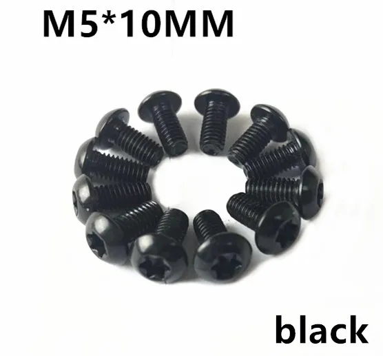 12pcs plum head Винт болты головка T20 Torx титановый болт с головкой M5x10mm M5X16MM для дисковых тормозных роторов горный велосипед и дорожный велосипед T20 Torx head - Цвет: 12pcs plum head