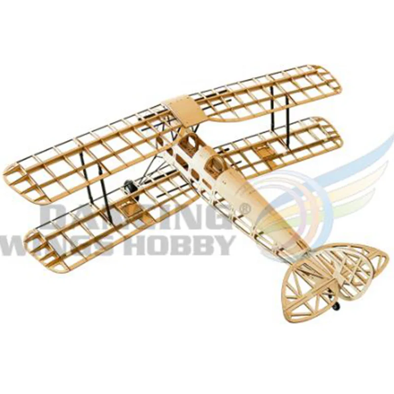 Радиоуправляемый самолет DH82A Tiger Moth Biplane 1400 мм Balsa Wood Model Aircraft Kit|Радиоуправляемые