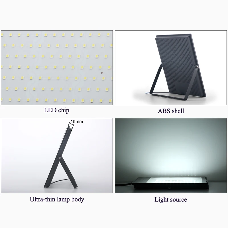 Светодиодный прожектор ультратонкий водонепроницаемый мини светильник ильник