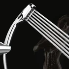 Насадка для душа квадратное высокое давление 300 отверстий набор насадки для душа ABS с хромированным покрытием ванная комната фильтруемое распылительное сопло