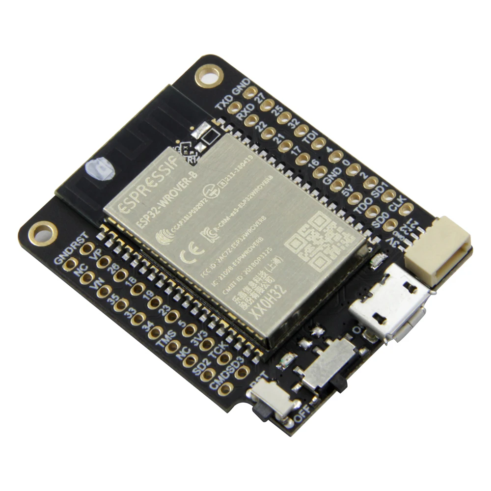 TTGO T-OI ESP8266 Chip Rechargeable 16340 Battery Holder And WS2812 RGB Expansion Board | Электроника