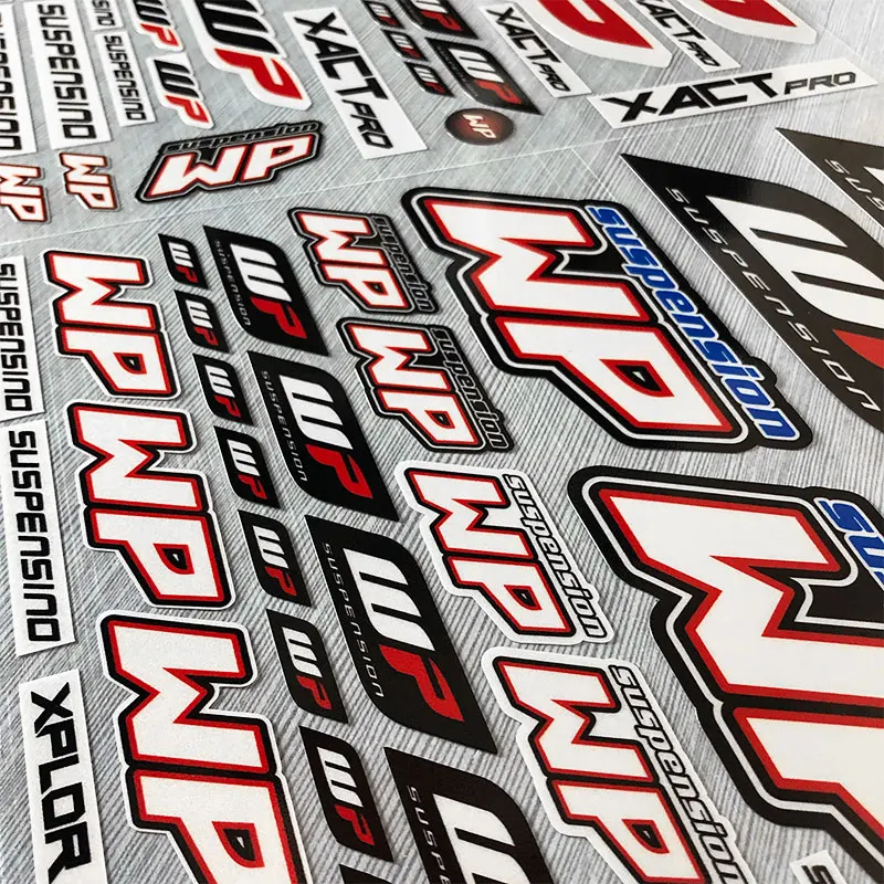 Светоотражающая наклейка WP на подвеску амортизатор для Duke RC KTM 200/390/690/990/1090/1190/1290