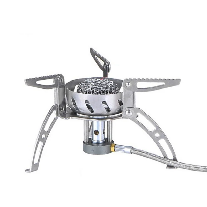 

BRS windproof Gas Outdoor Camping Stove for Outdoor Survival Hiking Camping Picnic Equipment Split Gas Stove 2900W