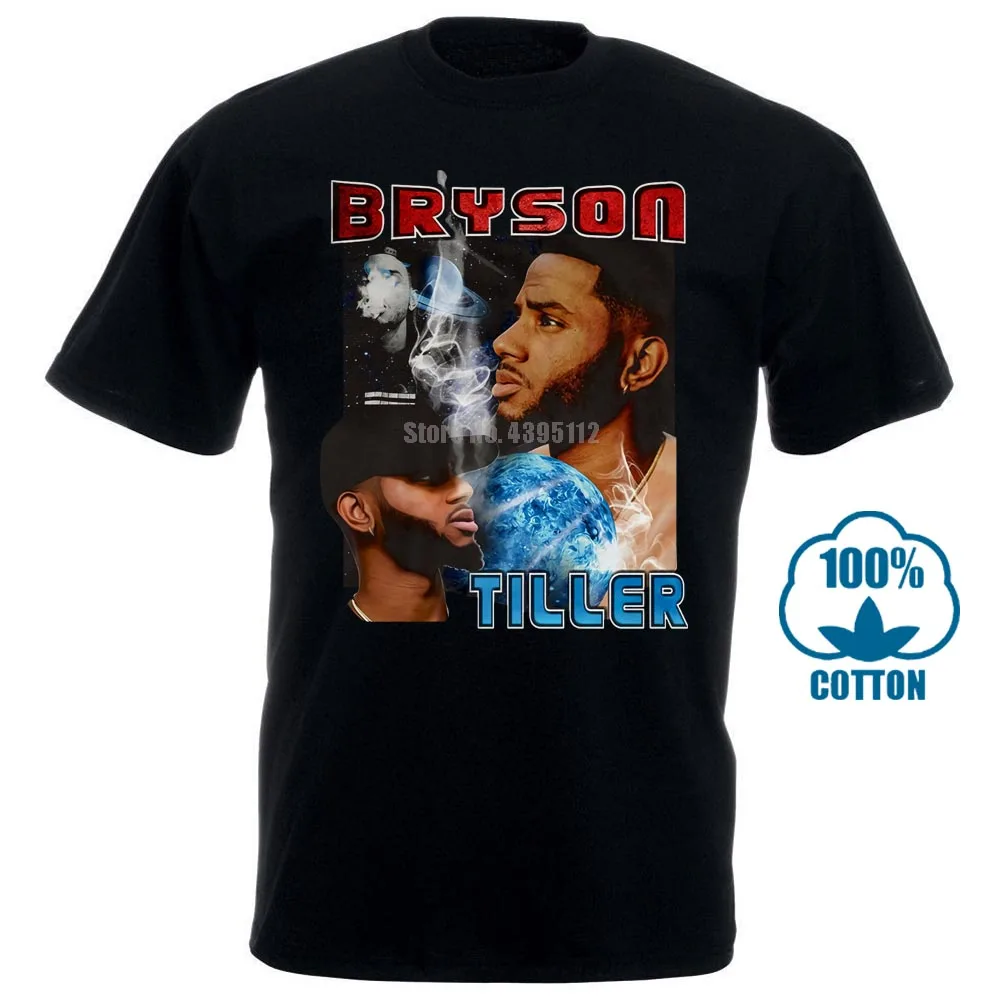

Вдохновленная футболка Bryson культиватор рэп ограниченный Тур Merch Новинка