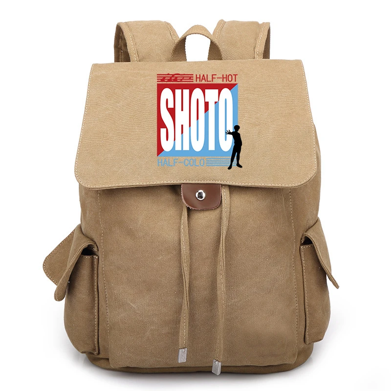 Холщовый Рюкзак на шнурке с героями мультфильмов моя геройская академия