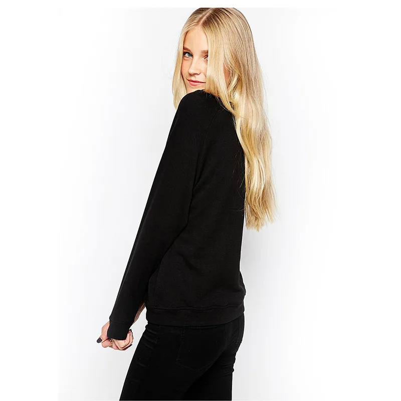 

Female Hoodies Harajuku Hoodie European Style Sweatshirt Woman Long Sleeve Pullover Top