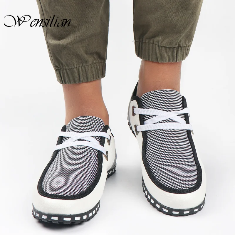 Мокасины мужские кожаные повседневная обувь для вождения без застежки плоская