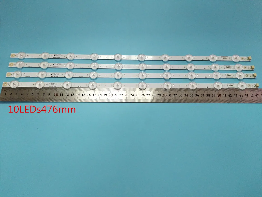 Новый комплект 4 дюймовая 10led 476 мм фосветильник светодиодная лента для 50