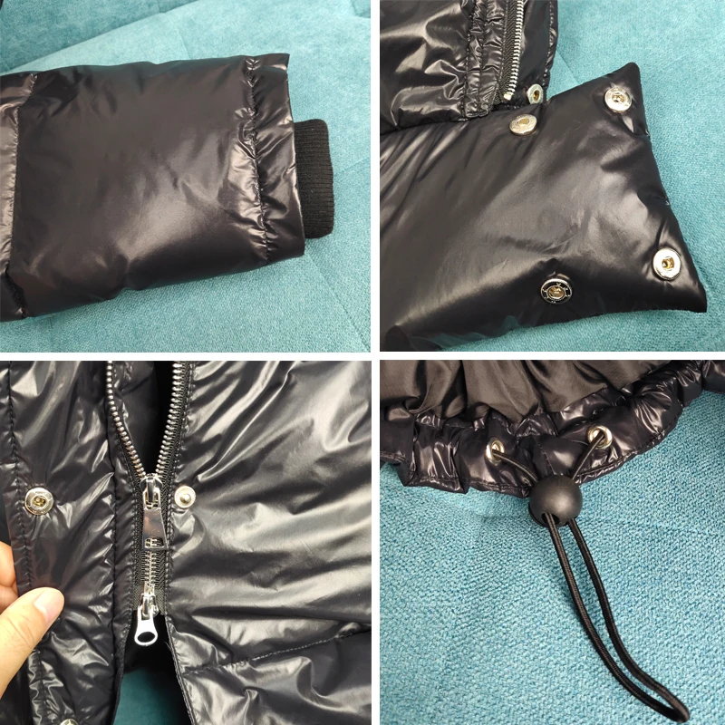 Женское пальто с натуральным меховым воротником осенне-зимнее женская одежда 2020