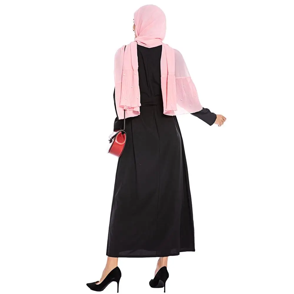 Мусульманское платье Abaya Дубай мусульманская одежда для женщин Бангладеш