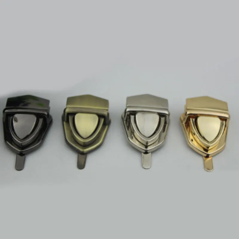 

1PC Durable Metal Clasp Turn Lock Twist Lock for DIY Craft Handbag Bag Purse Solid Color Hardware Closure Bag Parts Accessories