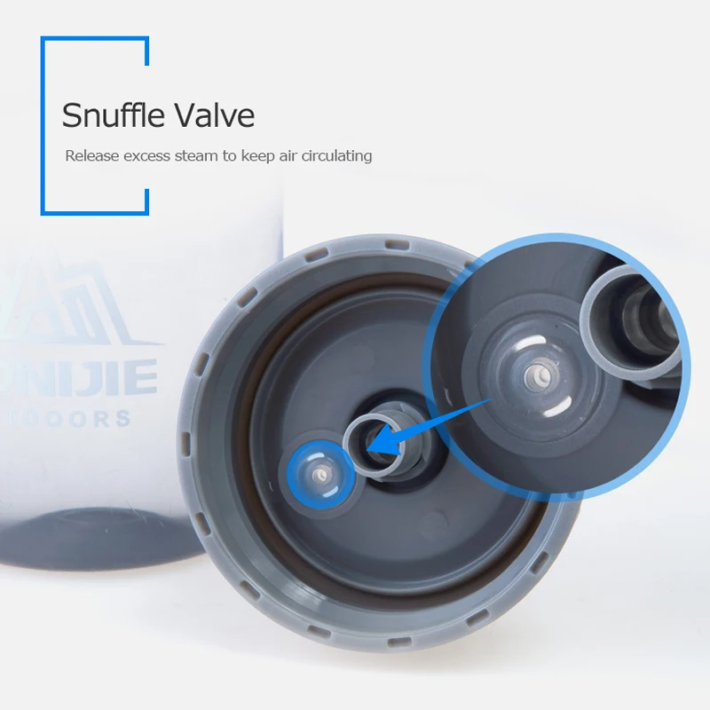 Спортивный герметичный чайник AONIJIE SD33 для кипячения воды 700 мл 100 ℃ без бисфенола
