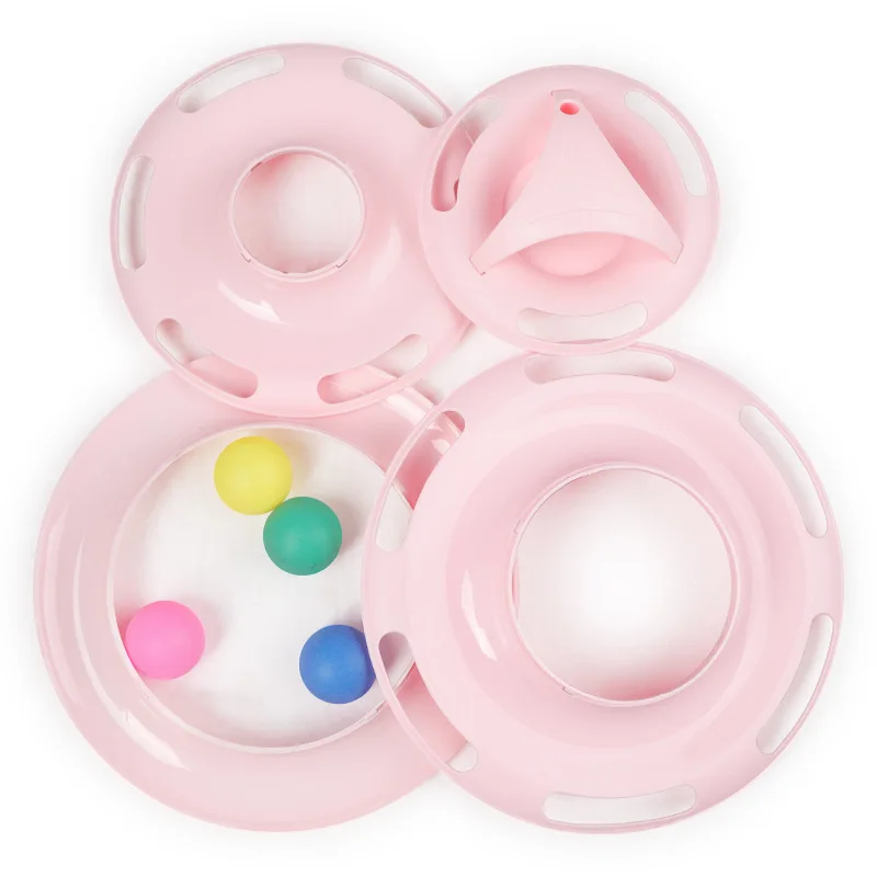 

Turntable Cat Toys for Kittens Accessories Interactive Fidget Funny Toy for Cats Products for Pets Articles Cats Accessories