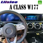 Автомобильный мультимедийный плеер NAVI для Mercedes Benz A Class W177 A180 AMG 2018  2020, автомобильное радио, приборная панель, метр, Android, GPS-навигация