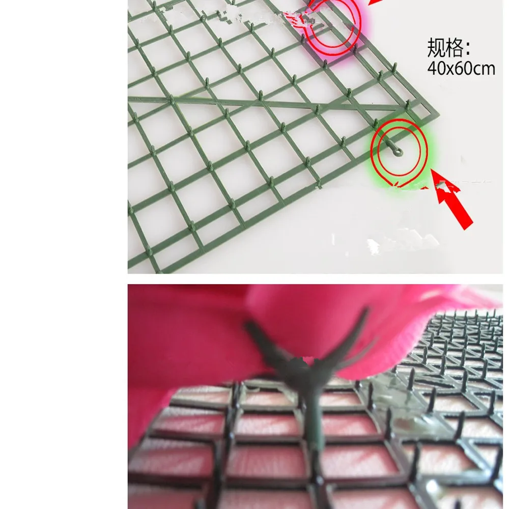 Настенные пластиковые панели с искусственными цветами для домашнего декора