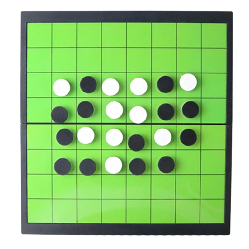 Портативная складная доска Шахматы Reversi Othello стандартная развивающая домашняя