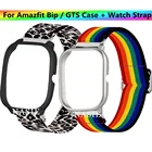 Нейлоновый ремешок для Amazfit GTS чехол + ремешок для часов в богемном стиле эластичный ремешок для часов для Huami Amazfit Bip Lite S U GTS 2 ремешок