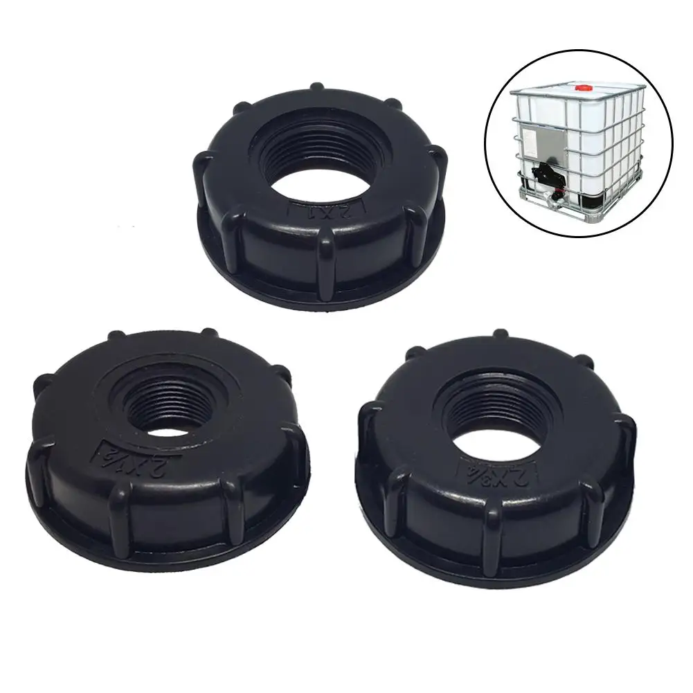 

1/2 Inch 3/4 Inch 1 Inch IBC Tank Connector Plastic Threaded Joints Tank Adapters Replacement Valve Fitting For Home Garden