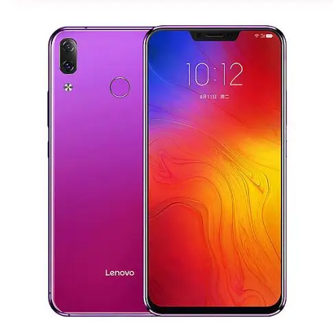 Фиолетовый Мобильный телефон lenovo Z5 L78011 с глобальной прошивкой, 6 ГБ, 64 ГБ, 4G FDD LTE, 6,2 дюймов, FHD+ Восьмиядерный процессор Snapdragon 636, двойная камера AI, 2.5D экран - Цвет: Фиолетовый