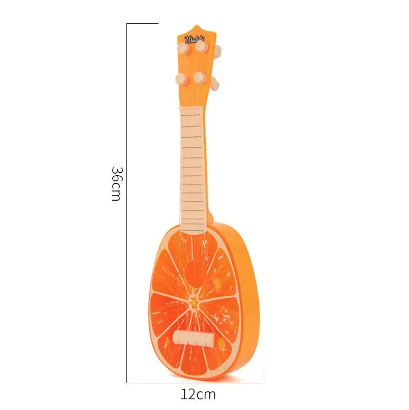 obst anfänger klassische ukulele gitarre musical instrument kinder montessori spielzeug für kinder frühe bildung schiefen spielzeug ges