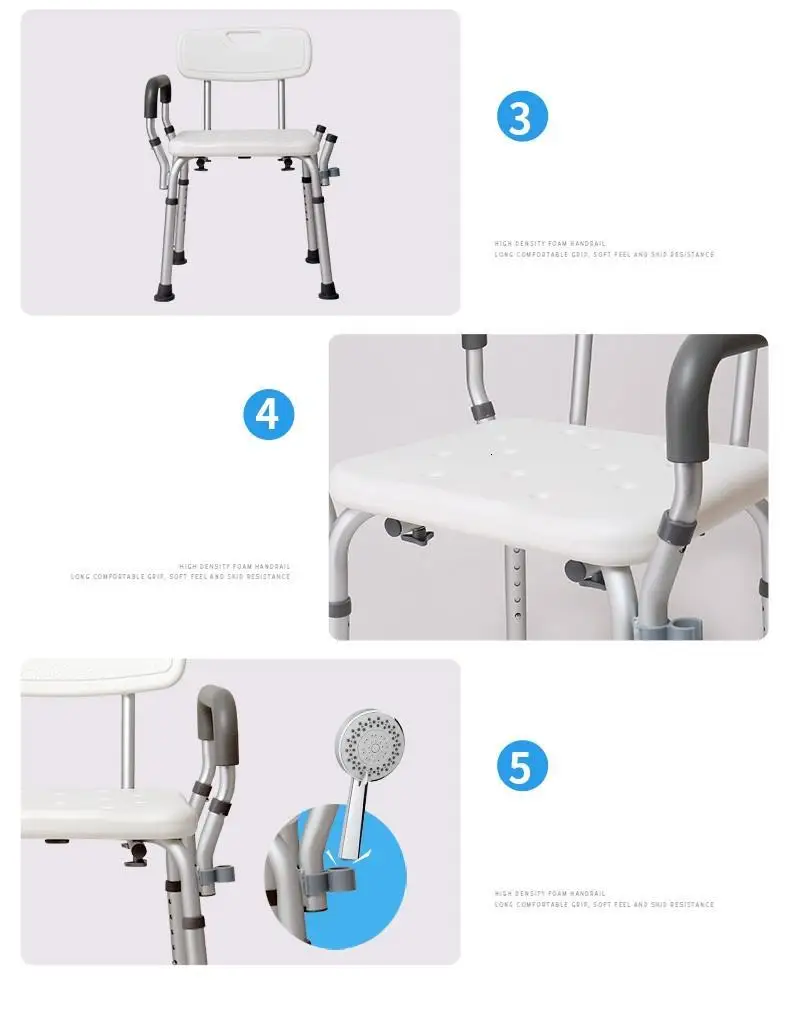 Silla Ducha Mueble De Dormitorio Sgabello Doccia мебель для спальни Minusvalido Ванна ноги Escalon Plegable стул для душа