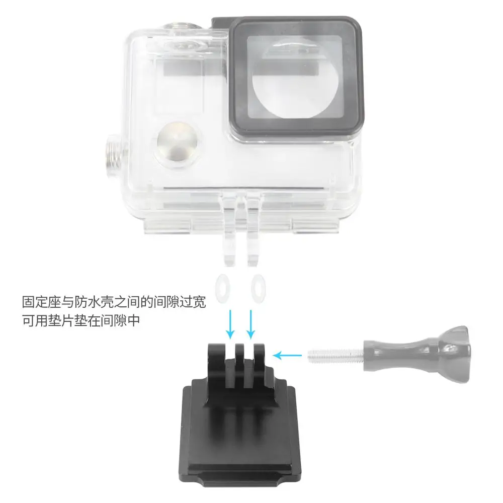 Обновленный адаптер из алюминиевого сплава для крепления на шлем Gopro Max 9 8 7 6 5 4 3