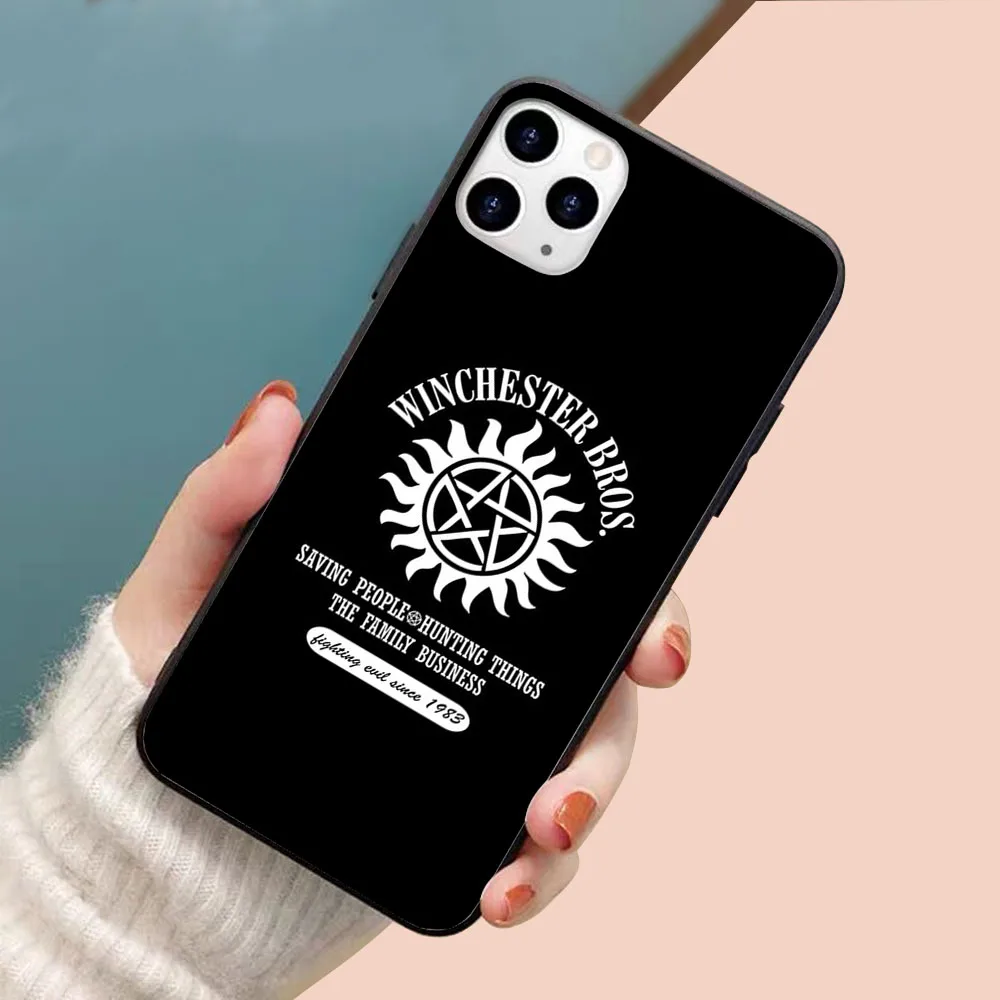Сверхъестественный мягкий чехол для телефона WINCHESTER BROTHERS с 1983 года из ТПУ iphone 11PRO