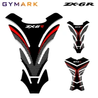 for kawasaki zx6r zx 6r zx 6rr motorcycle 3d carbon fiber fuel tank pad protection sticker fuel tank decal