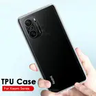 Прозрачный мягкий чехол для xiaomi mi 11 ultra lite, прозрачный силиконовый чехол для poco F3 M3 X3 redmi note 10 pro max K40 mi11 pro