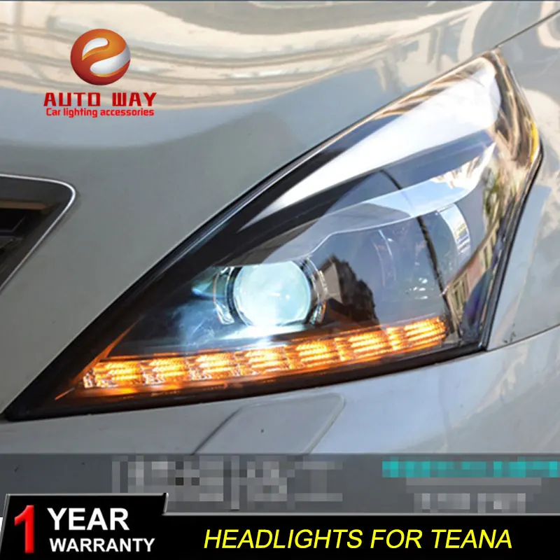 Автомобильная светодиодная фара в стиле Clud для Nissan Teana 2008 2012 светодиодные фары