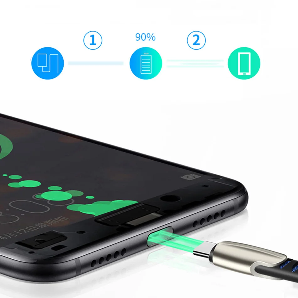 Oppselve type C USB кабель 3A Быстрая зарядка type-C usb зарядное устройство шнур для samsung S9 S8 Plus huawei Honor 10 9 lite планшет телефон