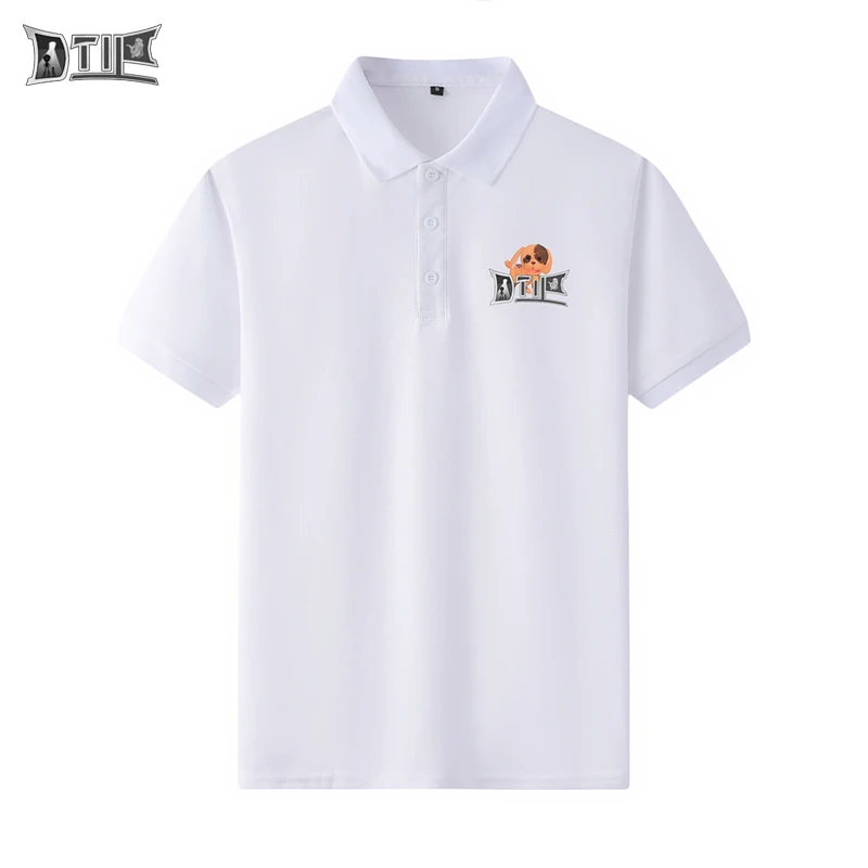 

New Man Polo Shirt Mens Casual 51% Cotton Polo shirt Men Short Sleeve High Quantity polo men