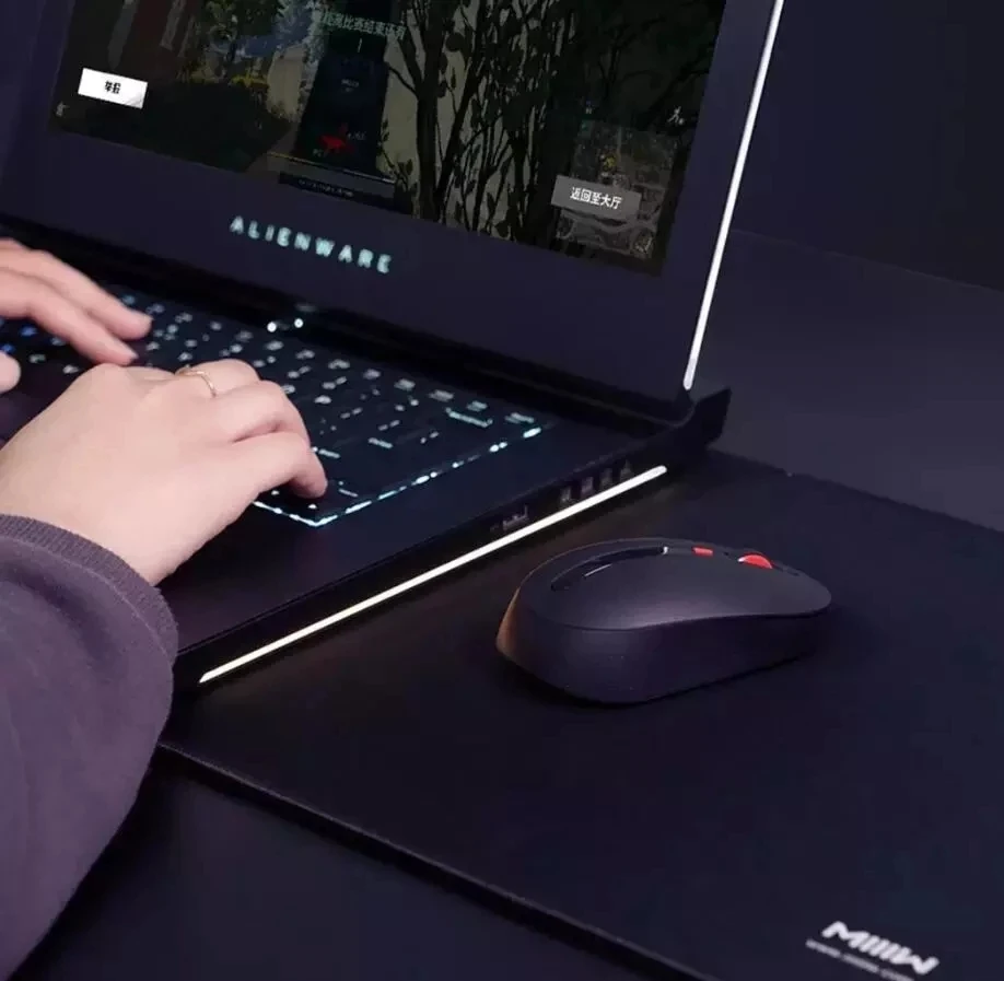 Беспроводная Бесшумная мышь xiaomi Youpin Miiiw 800/1200/1600DPI многоскоростная кнопка DPI 2 4 ГГц