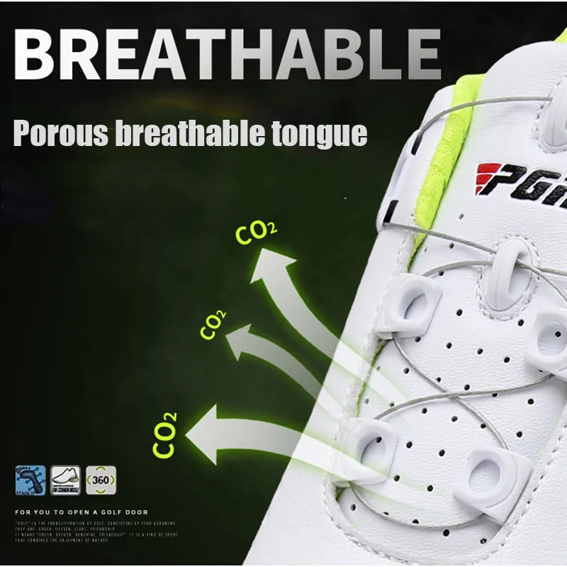 Высококачественная обувь для гольфа мужская спортивная водонепроницаемая