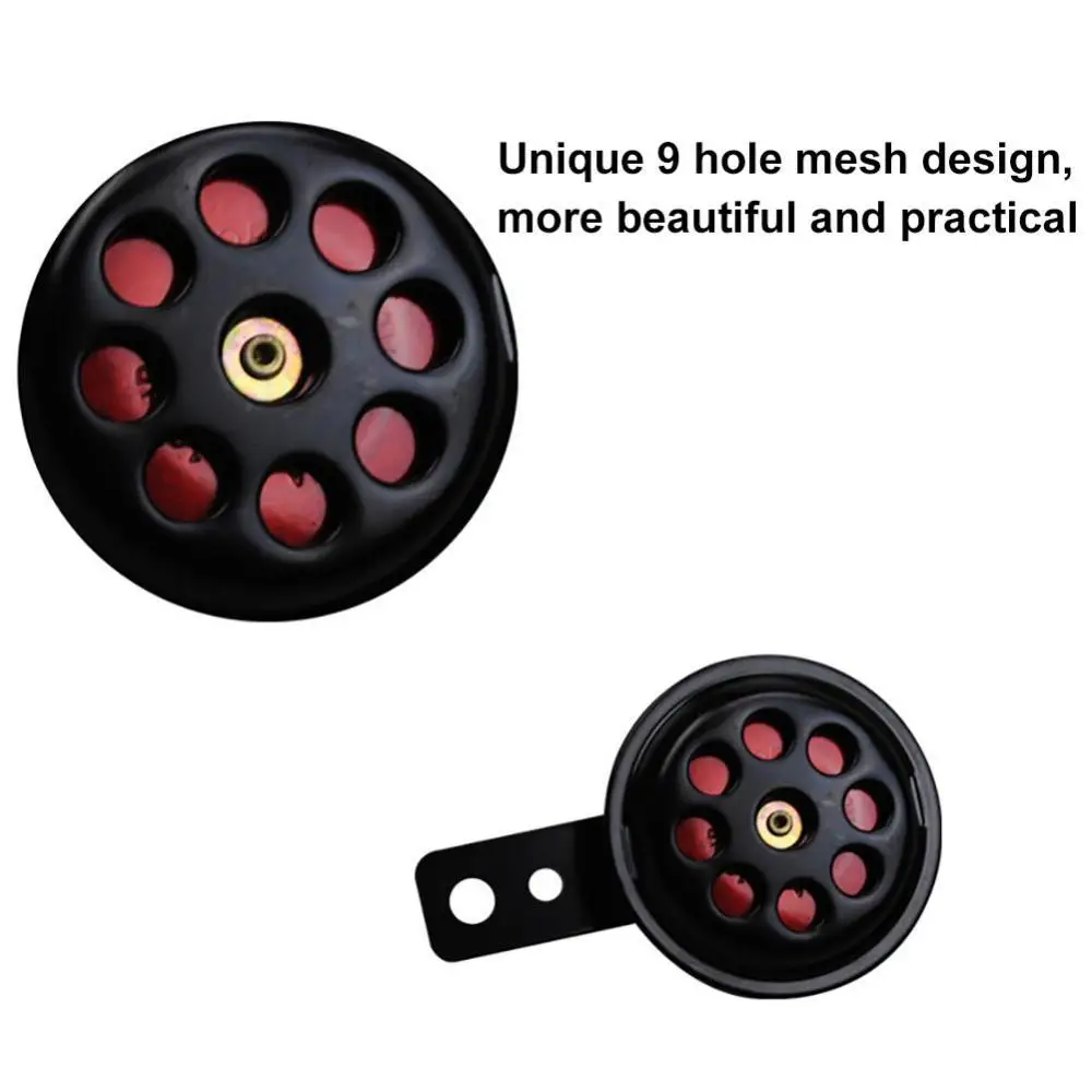 

Universal 12V 105db Motorcycle Motorbike Electric Horn Round Loud Speaker Siren