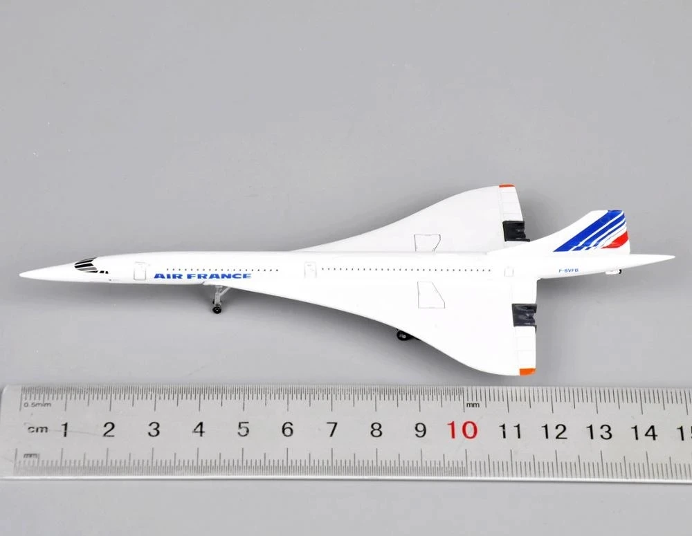 

Детские игрушки, самолёты 1: 400 Air France 1976-2003, Литые металлические белые транспортные средства, мини-самолёт для детей, подарок
