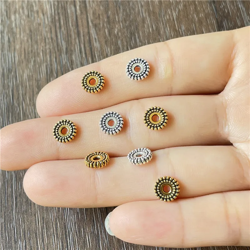 

JunKang 50 шт 7 мм круглые соединители из металлического сплава для изготовления ювелирных изделий DIY ручной работы браслет ожерелье серьги аксе...