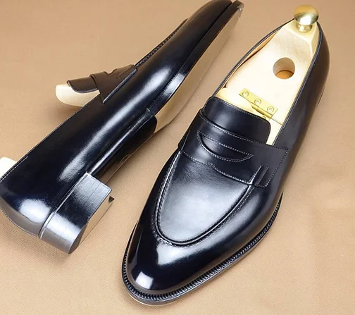 

Men pu Leather Shoes Low Heel Loafers Dress Shoes Spring Ankle Boots Vintage Classic Male Casual Zapatos De Hombre HM002