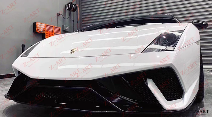 Z-ART для Lamborghini Gallardo тюнинг-пакет LP550 подтяжки лица передний бампер LP560 LP570 Рабочий