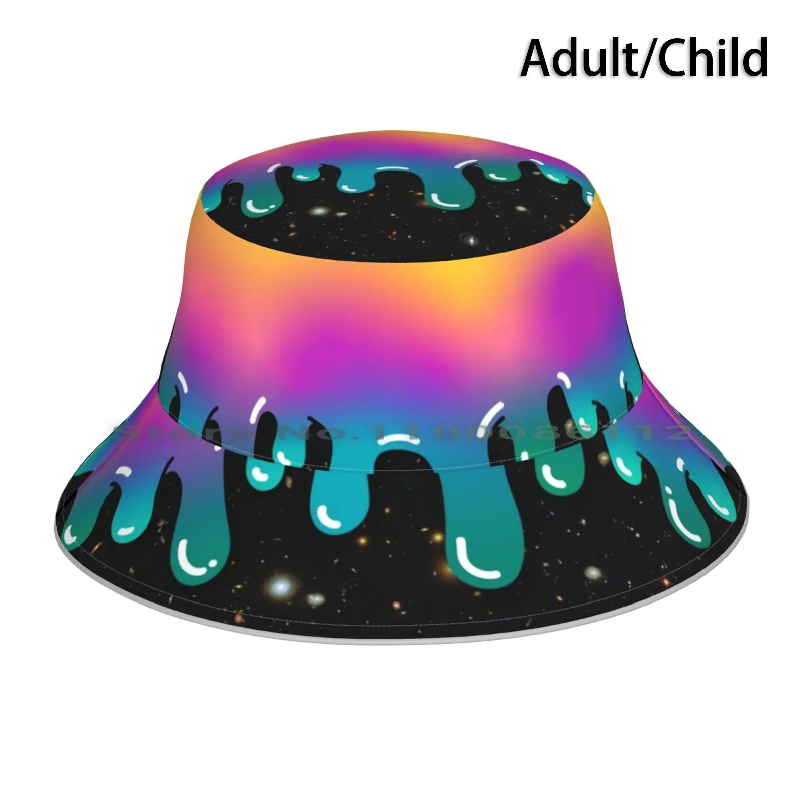 

Шляпа от солнца в виде галактик *, складная шляпа для рыбалки