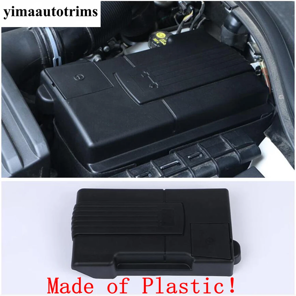 

Yimaautotrims For Skoda Kodiaq 2017 - 2020 Engine Battery Full Positive Negative Electrode Waterproof Dustproof Protective Cover