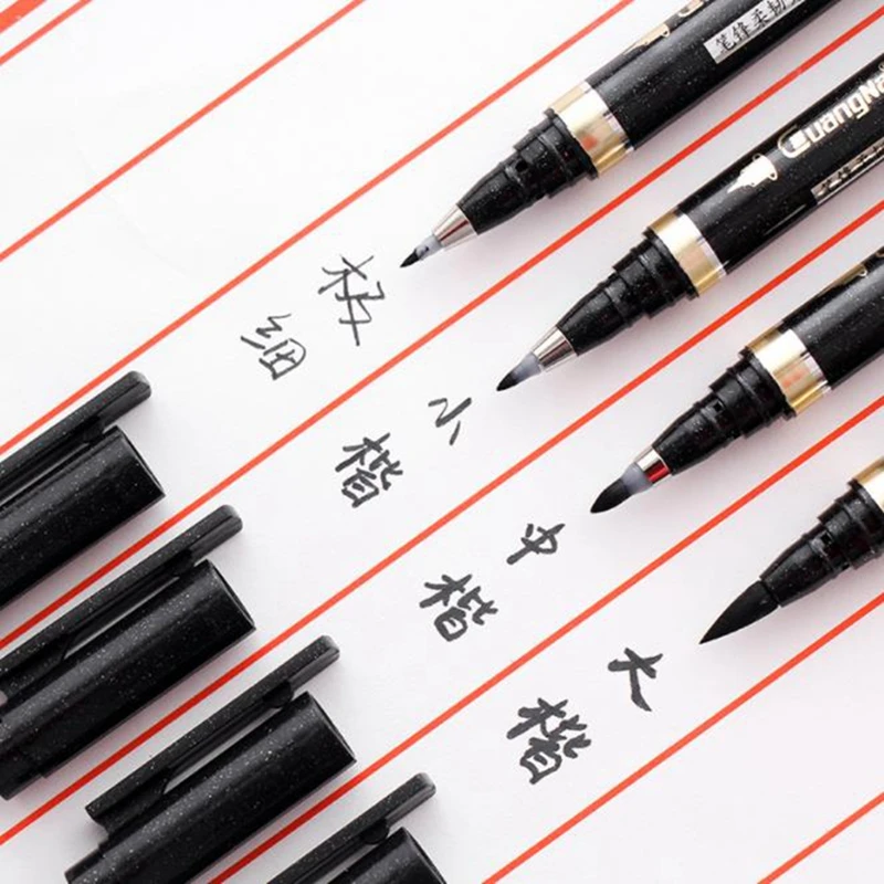 3/4 шт. многоразовые черные ручки для письма|Цветные маркеры| |