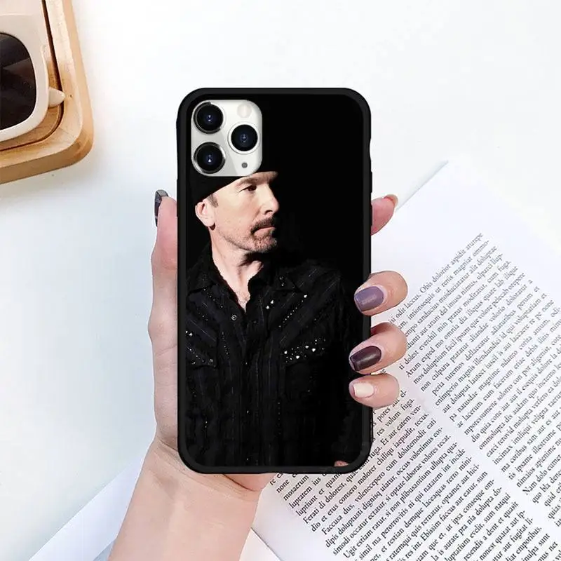 

U2 Bono The Edge Phone Case for iPhone 11 12 pro XS MAX 8 7 6 6S Plus X 5S SE 2020 XR mini