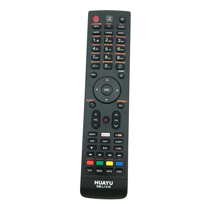 Универсальный пульт дистанционного управления SMART TV для ssinger сонар SUPRA SANSUI