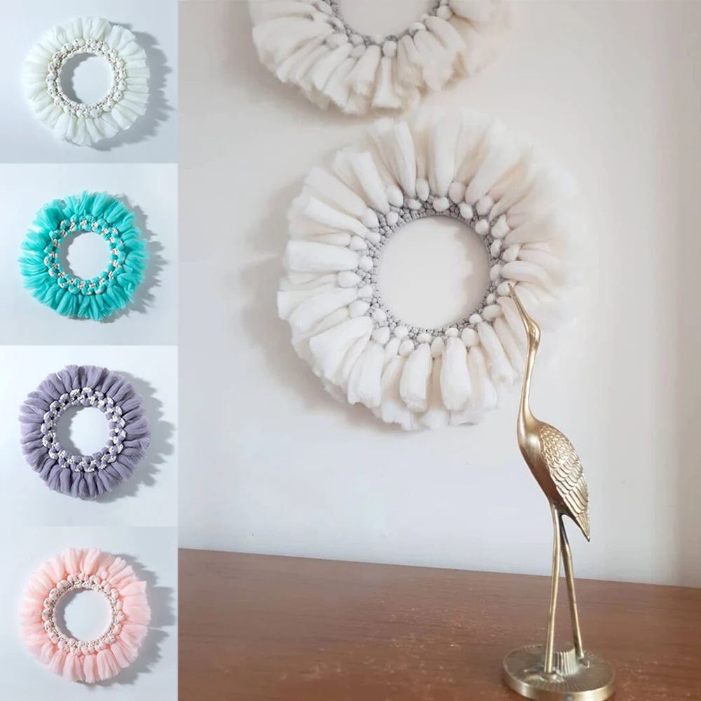 Домашний ручной работы в стиле бохо декоративный гобелен прикроватное украшение