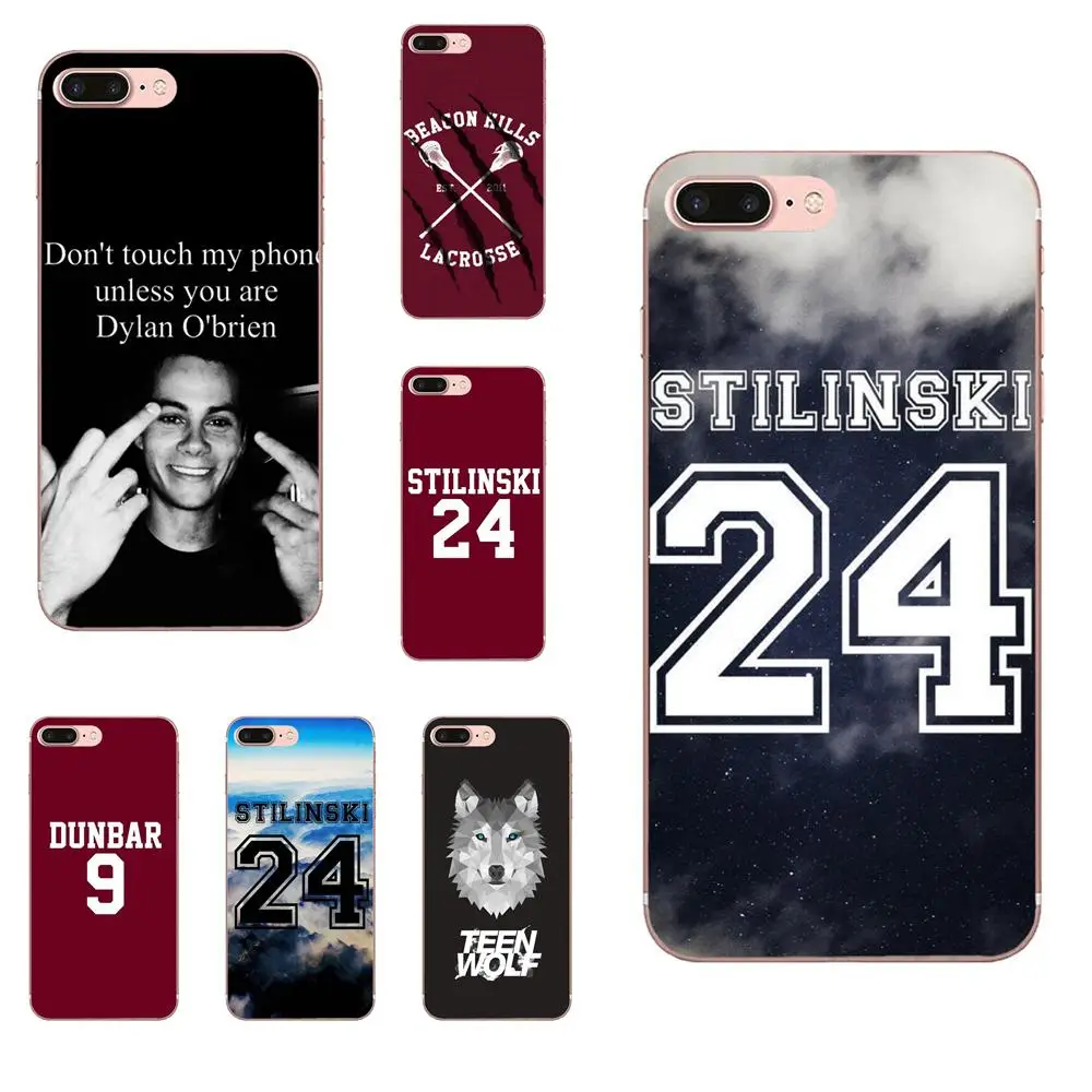 ТПУ чехол для телефона Samsung Galaxy A10 A20 A20E A3 A40 A5 A50 A7 J1 J3 J4 J5 J6 J7 2016 2017 2018 Teen Wolf Stilinski 24 Dunbar