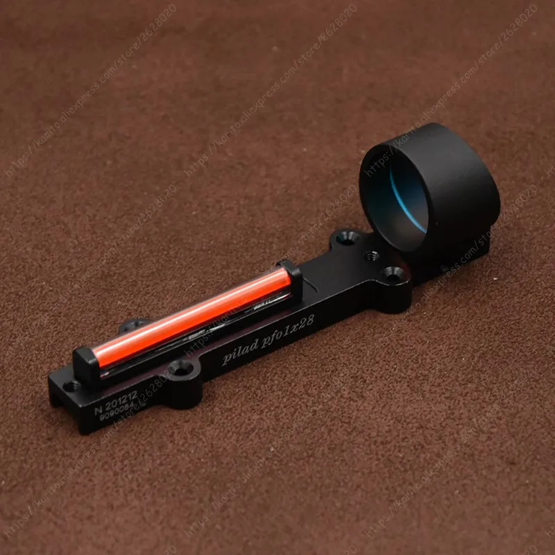 Голографический оптический волоконный прицел Shotgun Rib Rail 1x28 Red Dot|scope rail|rail scopesight rail |