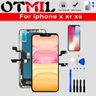 ЖК-экран OLED для IPhone X, XS, XR, 11, сенсорный 3D дигитайзер в сборе
